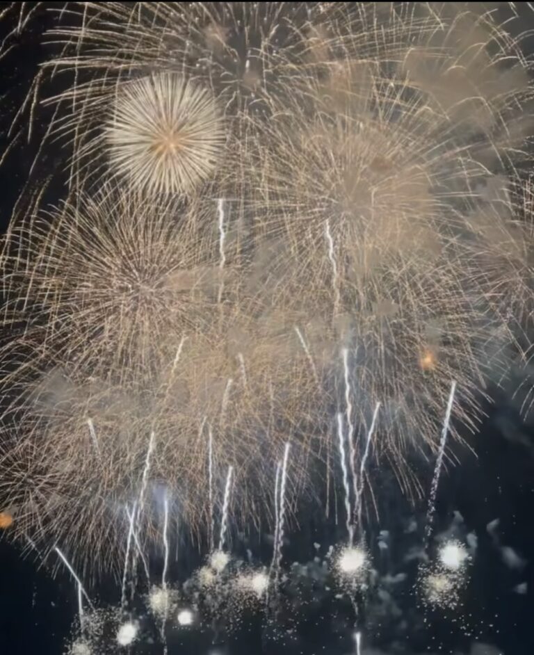 韓国の花火大会🎆